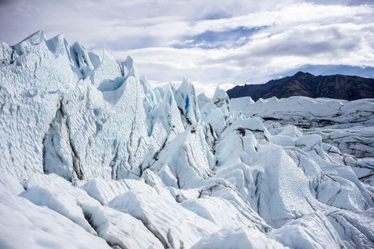 Remote Glacier Up Close - On Top