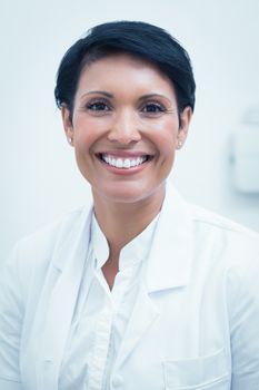 Portrait of a confident female dentist smiling