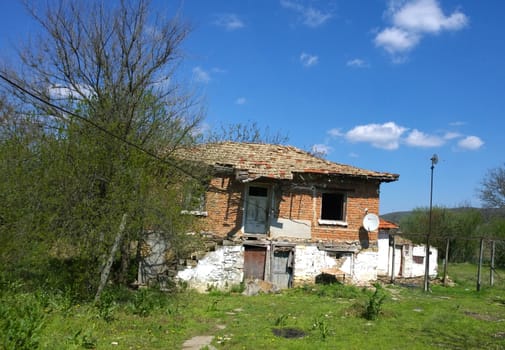 Abandoned house.