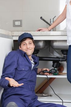 Plumber doesn't knows what to do