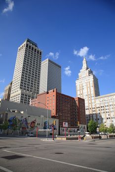 Art Deco buildings in Tulsa, Oklahoma.