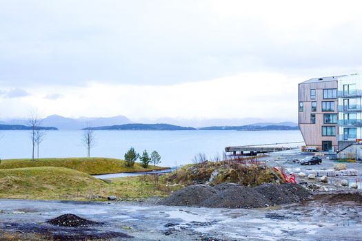 Redeveloping Wasteland Overlooking the Fjords in Stavanger Norway