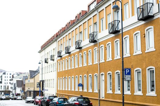 Typical Residential Development in Sandnes Town Stavanger Norway