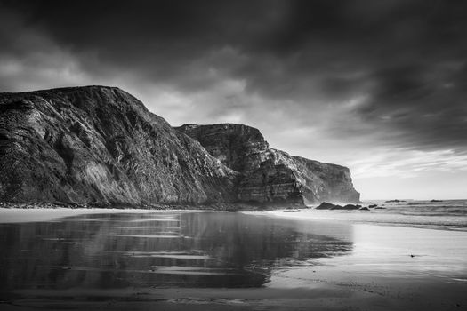 Beautiful beach coast from Portugal 