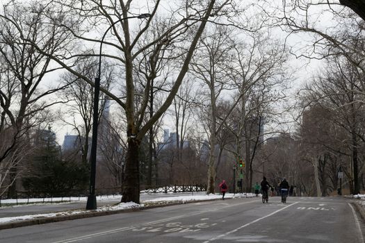 Central Park was initially opened in 1857 and expanded in 1873. It has an expansion of 843 (3.4 square km) acres and is located in the heart of Manhattan