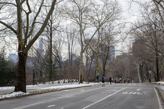 Central Park was initially opened in 1857 and expanded in 1873. It has an expansion of 843 (3.4 square km) acres and is located in the heart of Manhattan