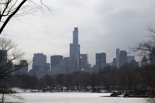 Central Park was initially opened in 1857 and expanded in 1873. It has an expansion of 843 (3.4 square km) acres and is located in the heart of Manhattan