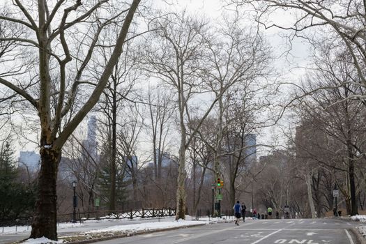 Central Park was initially opened in 1857 and expanded in 1873. It has an expansion of 843 (3.4 square km) acres and is located in the heart of Manhattan