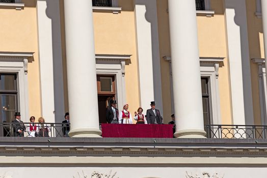 OSLO - MAY 17: Norwegian Constitution Day is the National Day of Norway and is an official national holiday observed on May 17 each year. Pictured on May 17, 2014