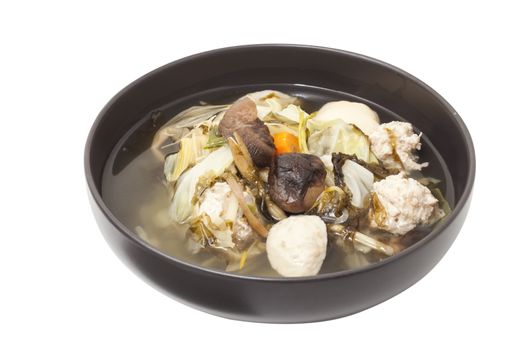 pork meat soup