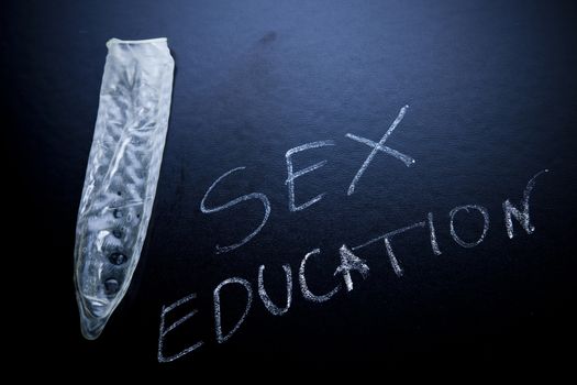 Sex, colorful bright concept of education