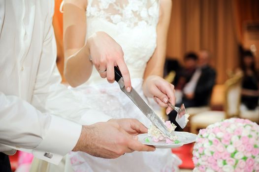 Slicing the cake