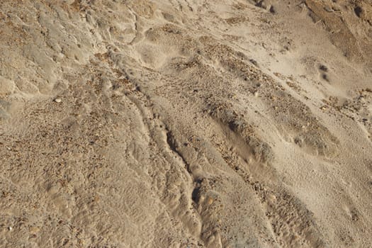 Small gravel stones texture background,sand and shells