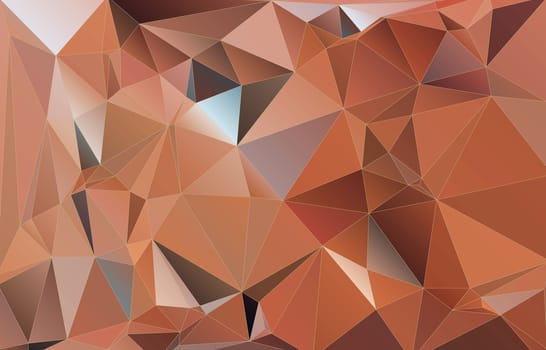 Abstract polygon background, multi-colored triangular mosaic