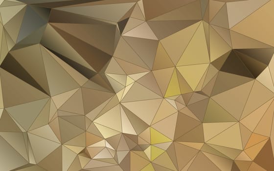 Abstract polygon background, multi-colored triangular mosaic