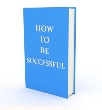 Illustration of a book with the words "How to be Successful" on the cover