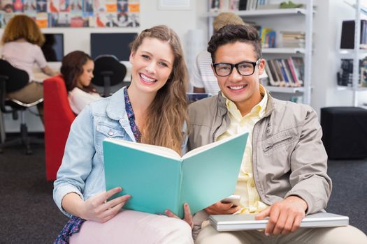 Fashion students working as a team at the college