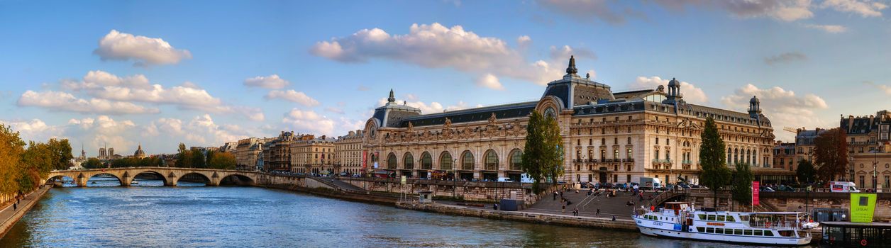 PARIS - OCTOBER 9: D'Orsay museum building on October 9, 2014 in Paris, France. The Musee d'Orsay is a museum in Paris, on the left bank of the Seine.