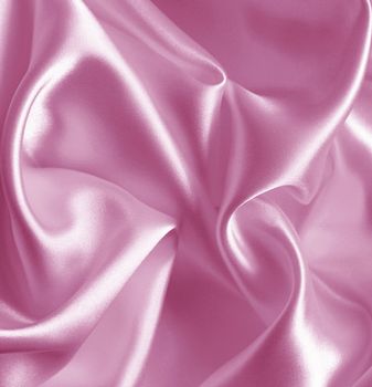 Smooth elegant pink silk or satin can use as wedding background