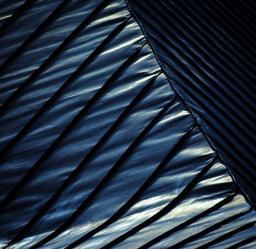 abstract background or texture detail blue steel roof