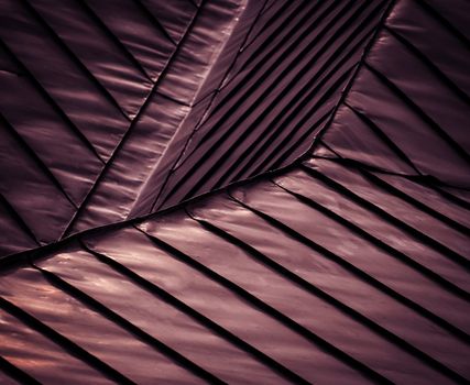 abstract background or texture detail purple steel roof