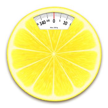 An image of an lemon weight scales