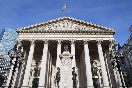 Royal Exchange, London, England, UK, Europe, now a luxury shopping centre.