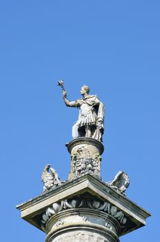 Detail of Duke of Marlborough victory column