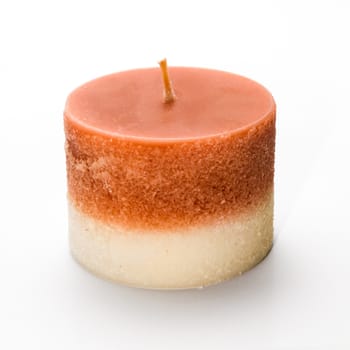 Candle isolate on white background