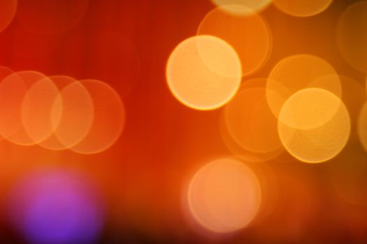 Blurry abstract background with bokeh defocused lights