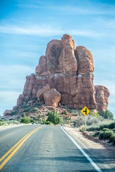 Arches National Park  Moab  Utah  USA