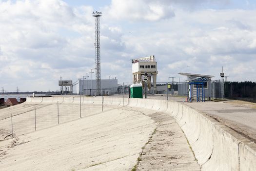 Concrete Dam of hydroelectric power station