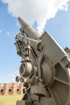 Old weapons - anti-aircraft guns, after the war in Croatia