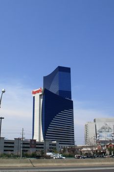 Harrah's Hotel and Casino resort in the Marina section of Atlantic City.