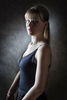 Portrait of a young ballerina