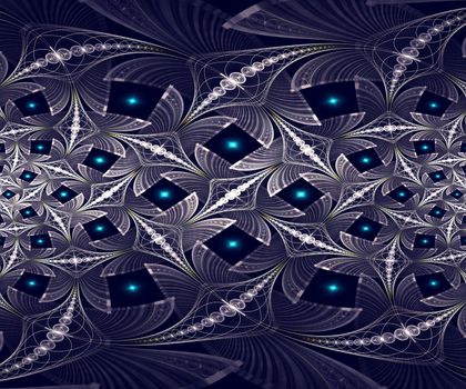 Computer generated fractal artwork for creative art,design and entertainment