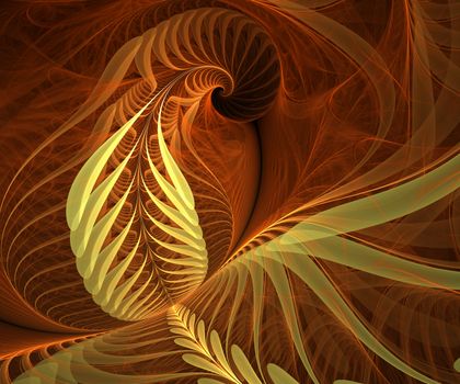 Computer generated fractal artwork for creative art,design and entertainment