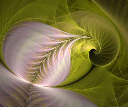 Computer generated fractal artwork for creative art,design and entertainment