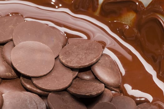 Ingredients for preparation of artisanal chocolate bar