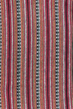 Local north Thailand pattern design made fabric and silk.