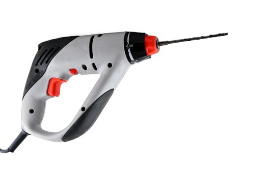 electric drill for drilling holes in any work on the assembly of structures, as well as locksmithing