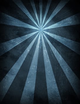 Abstract dark blue backround. Light with stripes. Place your product at top