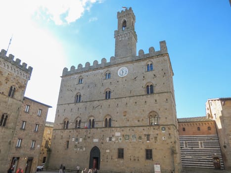 Volterra, Italian medieval town - view of the city centre