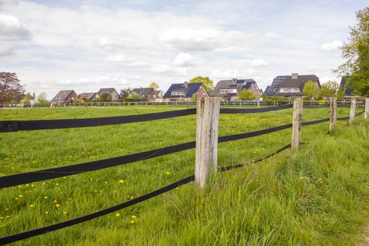 German countryside landscape, Lower Rhine Region