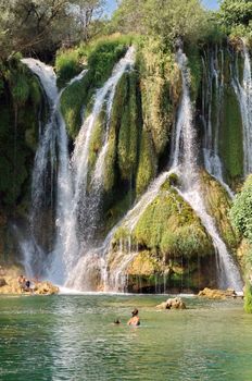 Kravice waterfalls in Bosnia Herzegovina