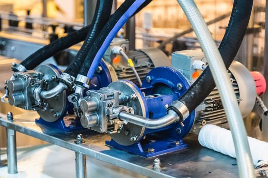 Engine equipment on pharmaceutical and chemical factory