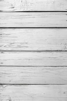 White wood planks vintage or grunge background texture