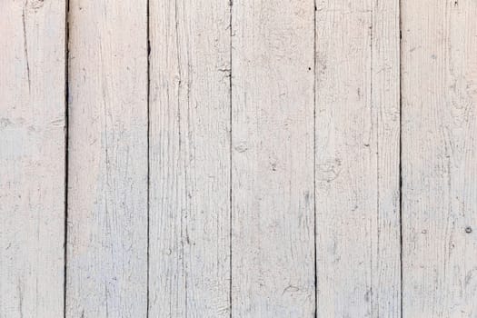 White wood planks vintage or grunge background texture