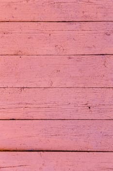 Pink or coral wood planks vintage or grunge background texture