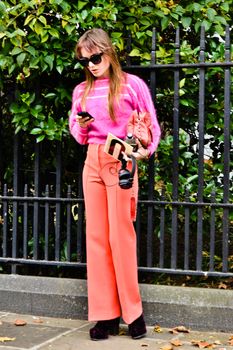 London Fashion Week, Streetstyle, photo: Daniel Bratterud